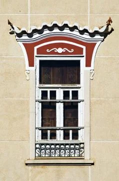 Decorated window Stock Photos