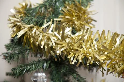 Decorating for Christmas Stock Photos