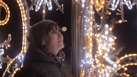 Decorating lights(Christmas lights) Stock Footage 83797518