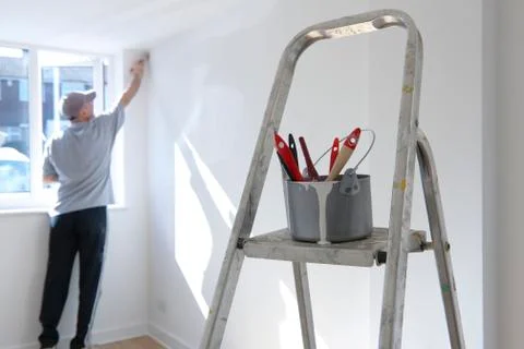 Decorating Stock-Fotos