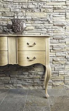 Decorating with table Stock Photos