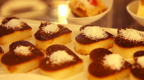 Decorating Valentine's Pastries Stock-Footage 36920685