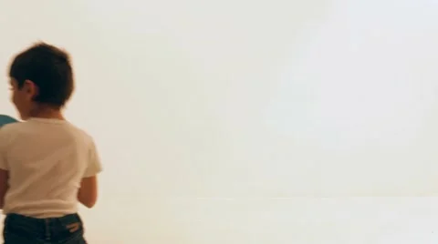 Decorating A Wall Stock Footage 52507410