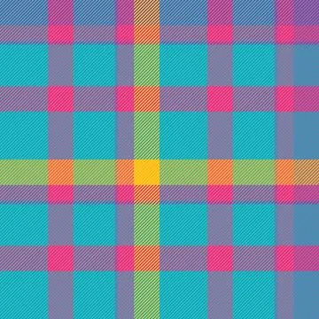 Decoration background textile pattern, naked check plaid seamless. Majestic.. Stock Illustration