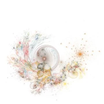 Decoration for backgrounds Stock Illustration