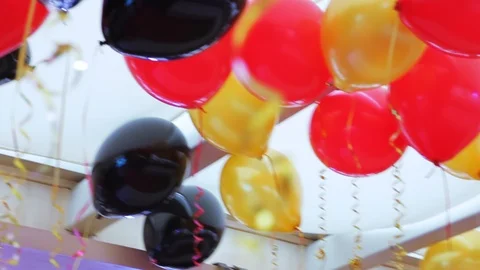 Decoration balloons hall 動画素材 85568874