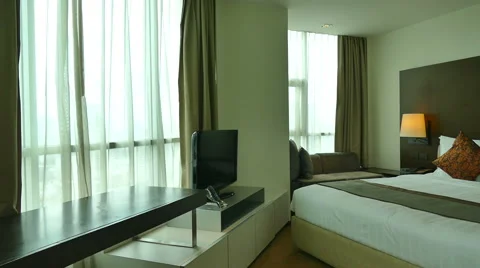 Decoration in bedroom Stock Footage 64959762