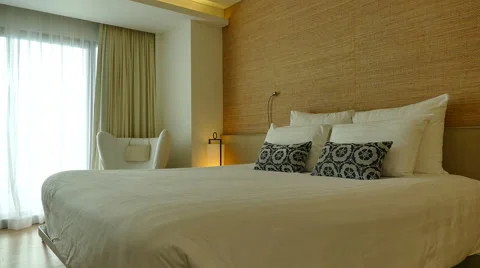 Decoration in bedroom Stock Footage 65150108