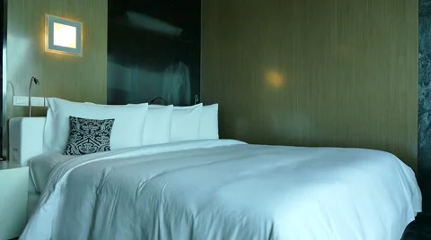 Decoration in bedroom Stock Footage 65150844