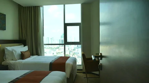 Decoration in bedroom Video stock 65207580
