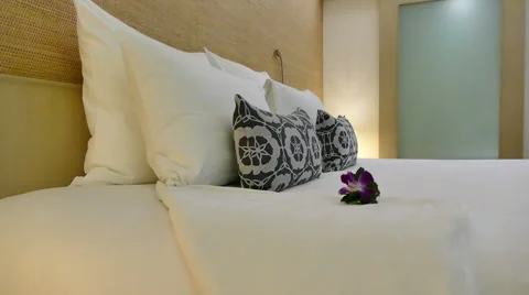 Decoration in bedroom Stock Footage 65207607