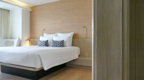 Decoration in bedroom Stock Footage 65207611
