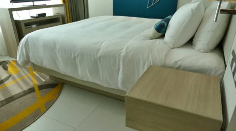 Decoration in bedroom Stock Footage 65207658