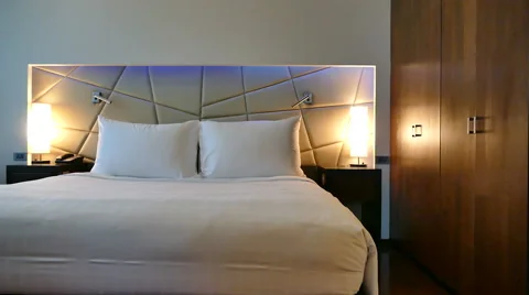 Decoration in bedroom Stock Footage 65207855
