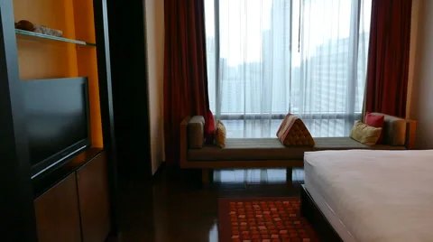 Decoration in bedroom Video stock 65207909