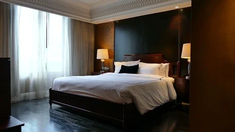 Decoration in bedroom Video stock 75802771