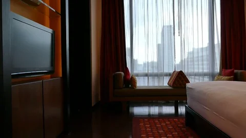 Decoration in bedroom Stock Footage 75991880