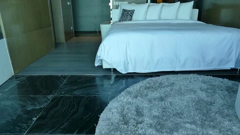 Decoration in bedroom Stock Footage 75992060