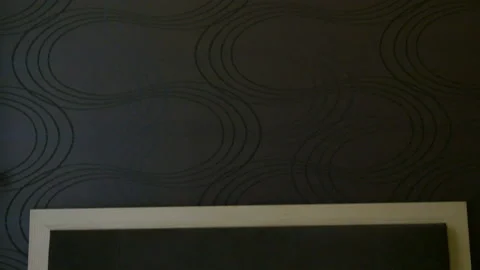 Decoration in bedroom interior. Double Bed in the hotel room. Clean fresh bed Stock Footage 106992203
