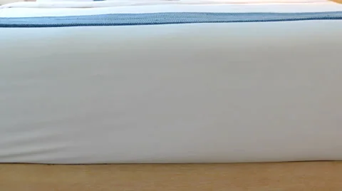 Decoration in bedroom interior Video stock 61360505