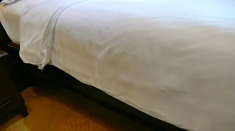 Decoration in bedroom interior Stock Footage 61367851