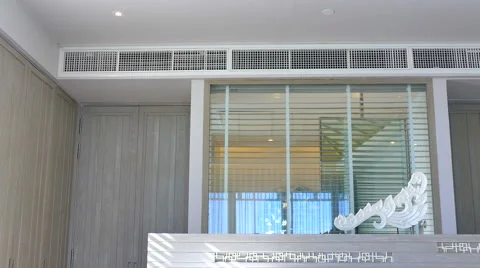 Decoration in bedroom interior Stock Footage 64885942
