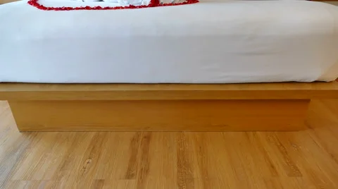 Decoration in bedroom interior Video stock 64959356