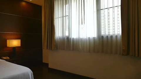 Decoration in bedroom interior Stock-Footage 77422656