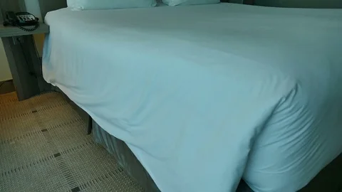 Decoration in bedroom interior Video stock 77422786