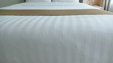 Decoration in bedroom interior Stock Footage 100525172