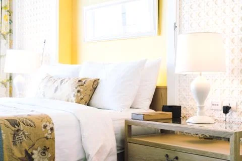 Decoration bedroom Foto stock