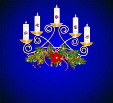 Decoration for Christmas Stock Illustration