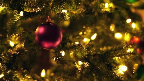 Decoration on Christmas Tree. Stockbeeldmateriaal 88369209