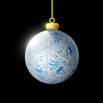 Decoration Christmas tree Stock-Illustration
