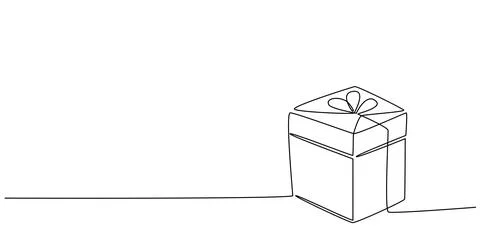 Decoration continuous line hand drawing element for wedding photo book Stock Illustration