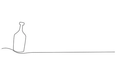 Decoration continuous line hand drawing element for wedding photo book 스톡 일러스트