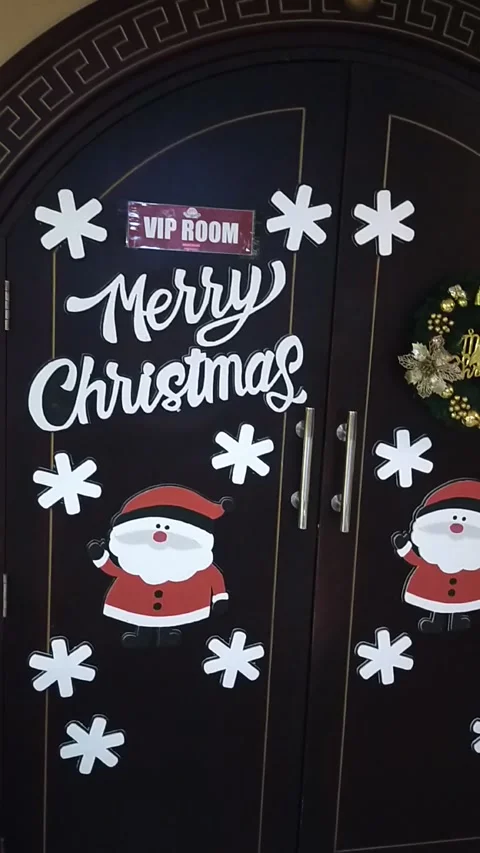 Decoration for door Stock Footage 227130139