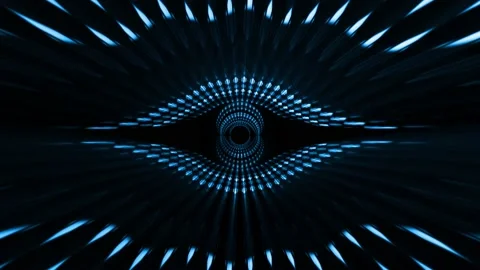 Decoration element eye abstract background blue Video stock 201014959