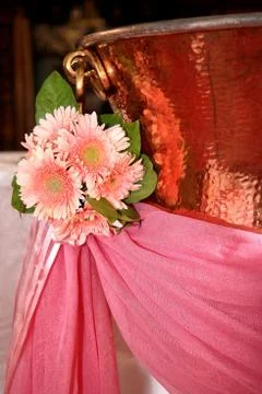 Decoration of flowers Stock Photos