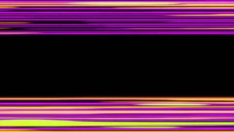 Decoration frame with horizontal energetic movement. Bright dynamic action lines Stock-Footage 271664029