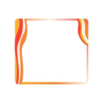 Decoration frame rectangle Stock Illustration