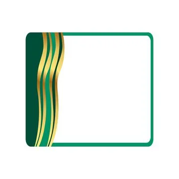 Decoration frame rectangle Stock Illustration