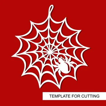 Decoration for Halloween - Spiderweb.  스톡 일러스트