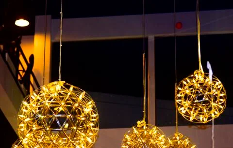 Decoration Inside A Restaurant Stock Photos