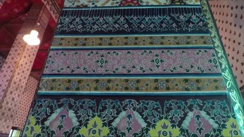 Decoration Inside Temple, Wat Arun Temple Compound, Thonburi, Bangkok, Thailand Vídeo Stock 291265586