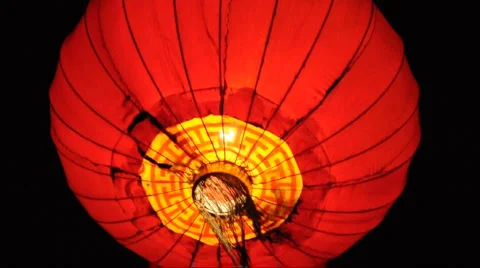 Decoration lantern closeup  Stock Footage 888441