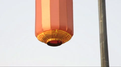 Decoration lantern closeup  Stock Footage 888476