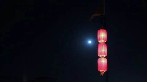 Decoration lantern closeup  Stock Footage 982659