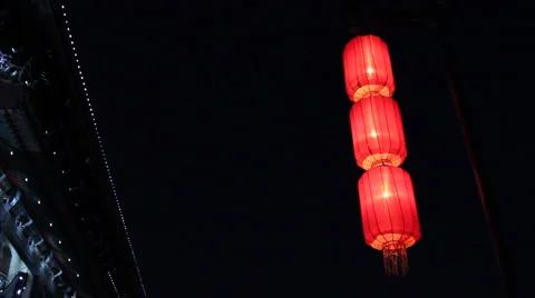 Decoration lantern closeup  Stock Footage 982703