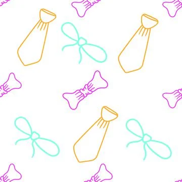 Decoration party seamless knot background.repeat pattern background design Stockillustratie